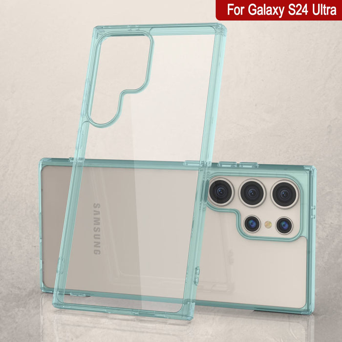 Galaxy S25 Ultra Case [Clear Acrylic Series] [Non-Slip] For Galaxy S25 Ultra [Teal]