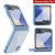 Galaxy Z Flip6 Case [Clear Acrylic Series] [Non-Slip] For Galaxy Z Flip6 [Blue]