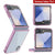 Galaxy Z Flip6 Case [Clear Acrylic Series] [Non-Slip] For Galaxy Z Flip6 [Pink]