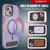 PunkCase iPhone 13 Case, [Spartan X Series] Rugged Heavy Duty Cover W/Kickstand+MagRing [lilac]