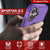 PunkCase iPhone 16 Plus Case, [Spartan 2.0 Series] Clear Rugged Heavy Duty Cover W/Built in Screen Protector [purple]