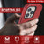 PunkCase iPhone 16 Pro Max Case, [Spartan 2.0 Series] Clear Rugged Heavy Duty Cover W/Built in Screen Protector [red]