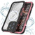 iPhone 16 Pro Waterproof IP68 Case, Punkcase [Pink] [StudStar Series] [Slim Fit] [Dirtproof]