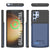 PunkJuice S24+ Plus Battery Case Blue - Portable Charging Power Juice Bank with 5000mAh