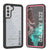 Galaxy S22 Water/ Shock/ Snowproof [Extreme Series] Slim Screen Protector Case [Pink] (Color in image: Pink)