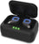 PunkBuds 2.0 True Wireless Earbuds, Mini Bluetooth Headphones W/ Charging Case & Built-In Noise Cancelling Mic. [Black] (Color in image: Black)