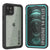 iPhone 14 Plus Waterproof Case, Punkcase [Extreme Series] Armor Cover W/ Built In Screen Protector [Teal] (Color in image: Teal)