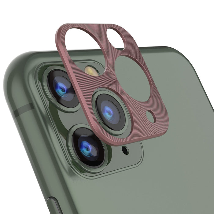 Punkcase iPhone 11 Pro Max Camera Protector Ring [Rose-Gold] (Color in image: Rose Gold)