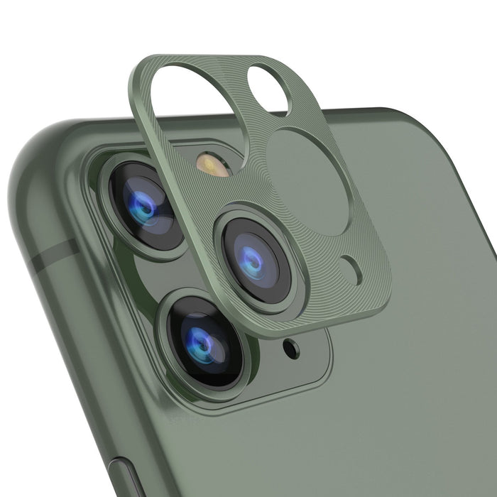 Punkcase iPhone 11 Pro Max Camera Protector Ring [Green] (Color in image: Green)