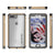 iPhone 7+ Plus Waterproof Case, Ghostek® Atomic 3.0 Gold Series (Color in image: Red)
