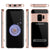 Galaxy S9 Case, PUNKcase [LUCID 3.0 Series] [Slim Fit] [Clear Back] Armor Cover w/ Integrated Kickstand, Anti-Shock System & PUNKSHIELD Screen Protector for Samsung Galaxy S9 [Rose Gold] (Color in image: Silver)