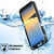 Galaxy Note 8 Waterproof Case Punkсase StudStar Clear Thin 6.6ft Underwater IP68 Shock/Snow Proof (Color in image: black)