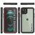 iPhone 14 Plus Waterproof Case, Punkcase [Extreme Series] Armor Cover W/ Built In Screen Protector [Red] (Color in image: Teal)