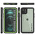 iPhone 14 Plus Waterproof Case, Punkcase [Extreme Series] Armor Cover W/ Built In Screen Protector [Light Green] (Color in image: Red)