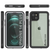iPhone 14 Plus Waterproof Case, Punkcase [Extreme Series] Armor Cover W/ Built In Screen Protector [White] (Color in image: Teal)