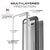 iPhone 8+ Plus Waterproof Case, Ghostek® Atomic Series | Shockproof | Dirt-proof | Snow-proof | [BLACK] (Color in image: Red)