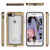 iPhone 8+ Plus Waterproof Case, Ghostek® Atomic Series | Shockproof | Dirt-proof | Snow-proof | Ultra Fit | [GOLD] (Color in image: Red)