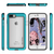 iPhone 8+ Plus Waterproof Case, Ghostek® Atomic Series | Shockproof | Dirt-proof | Snow-proof | Ultra Fit | [TEAL] (Color in image: Pink)