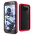 Galaxy S7 EDGE Waterproof Case, Ghostek Atomic 2.0 Red Shock/Dirt/Snow Proof | Lifetime Warranty (Color in image: Red)
