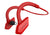 Headphones Bluetooth, Ghostek Earblades Red Sweatproof Bluetooth 4.1 Headphones Water Resistant (Color in image: red)