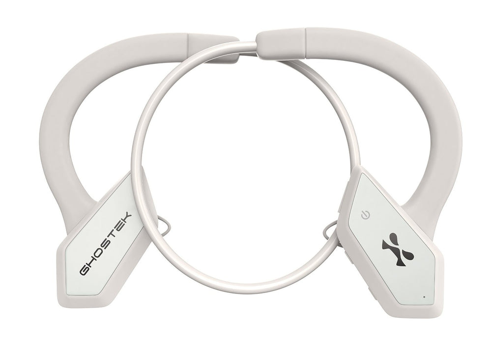 Headphones Bluetooth, Ghostek Earblades White Sweatproof Bluetooth 4.1 Headphones Water Resistant (Color in image: red)
