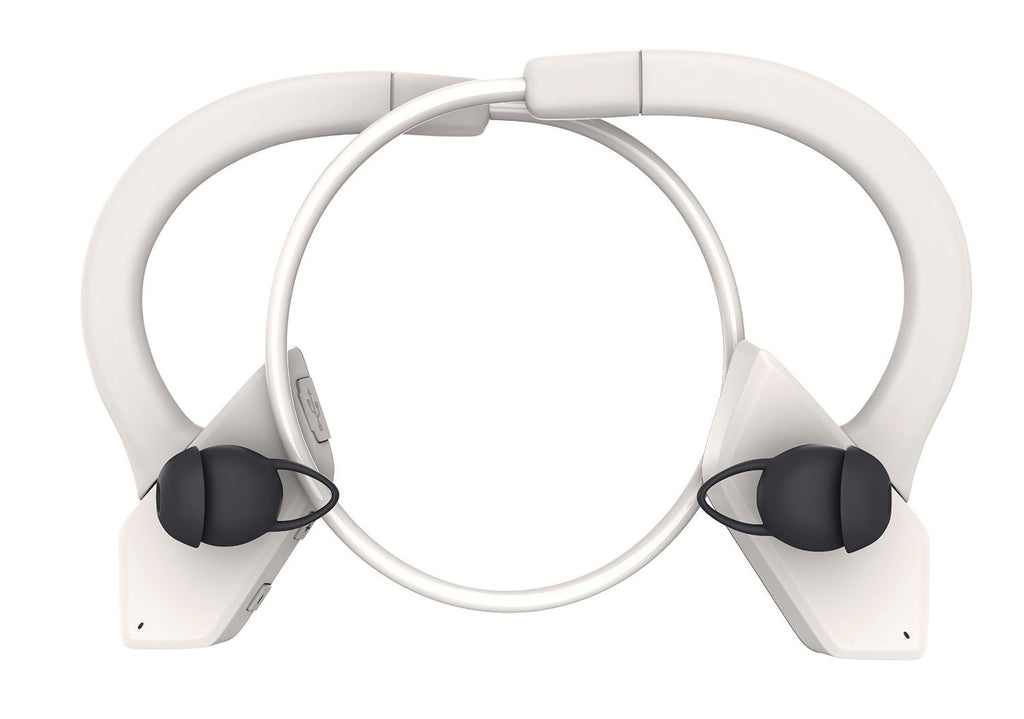 Headphones Bluetooth, Ghostek Earblades White Sweatproof Bluetooth 4.1 Headphones Water Resistant (Color in image: black)