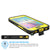 Galaxy S6 Waterproof Case Punkcase SpikeStar Yellow Water/Shock/Dirt/Snow Proof | Lifetime Warranty (Color in image: light blue)