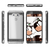 LG G6 Case, Ghostek® Cloak 2.0 Black w/ ExplosionProof Screen Protector | Aluminum Frame 