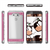 LG G6 Case, Ghostek® Cloak 2.0 Pink Series w/ ExplosionProof Screen Protector | Aluminum Frame 