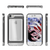 iPhone 7 Case, Ghostek® Cloak 2.0 Black w/ ExplosionProof Screen Protector | Aluminum Frame (Color in image: Silver)