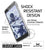Moto G4 Case, Ghostek Covert Clear Series | Clear TPU | Explosion-Proof Screen Protector | Ultra Fit (Color in image: Gold)