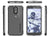 Moto G4 Case, Ghostek Covert Clear Series | Clear TPU | Explosion-Proof Screen Protector | Ultra Fit (Color in image: Peach)