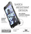 iPhone 7 Case, Ghostek® Covert Space Grey, Premium Impact Armor | Lifetime Warranty Exchange (Color in image: teal)