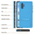 PunkCase Galaxy Note 10+ Plus Waterproof Case, [KickStud Series] Armor Cover [Light-Blue] (Color in image: Pink)