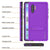 PunkCase Galaxy Note 10 Waterproof Case, [KickStud Series] Armor Cover [Purple] (Color in image: Teal)