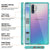 Galaxy Note 10+ Plus Punkcase Lucid-2.0 Series Slim Fit Armor Teal Case Cover (Color in image: Crystal Pink)