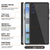 Galaxy Note 10 Punkcase Lucid-2.0 Series Slim Fit Armor Black Case Cover (Color in image: White)