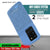 PunkJuice S20 Ultra Battery Case Patterned Blue - Fast Charging Power Juice Bank with 6000mAh (Color in image: Patterned Black)
