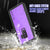 Galaxy S9 Plus Waterproof Case PunkCase StudStar Purple Thin 6.6ft Underwater IP68 Shock/Snow Proof (Color in image: red)