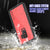 Galaxy S9 Plus Waterproof Case PunkCase StudStar Red Thin 6.6ft Underwater IP68 Shock/Snow Proof (Color in image: black)