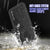 Galaxy S9 Plus Waterproof Case PunkCase StudStar Black Thin 6.6ft Underwater IP68 Shock/Snow Proof (Color in image: purple)