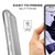 Galaxy Note 8 Case, Ghostek Cloak 3 Galaxy Note 8 Clear Transparent Bumper Case Note 8 2017 | SILVER 
