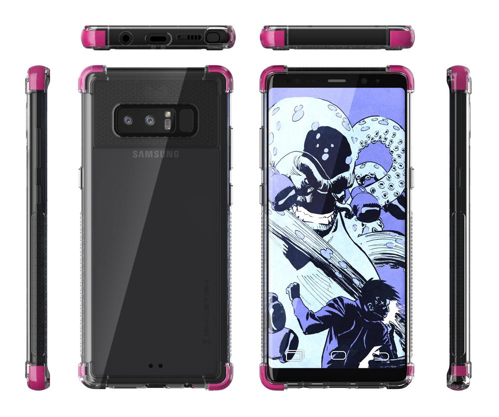 Galaxy Note 8 Case, Ghostek Covert 2 Series for Galaxy Note 8 Protective Case  [ PINK] (Color in image: Black)