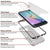 Galaxy S6 Edge+ Plus Case, Ghostek Back Cloak Series Slim Hybrid Impact Armor | Lifetime Warranty (Color in image: gold)