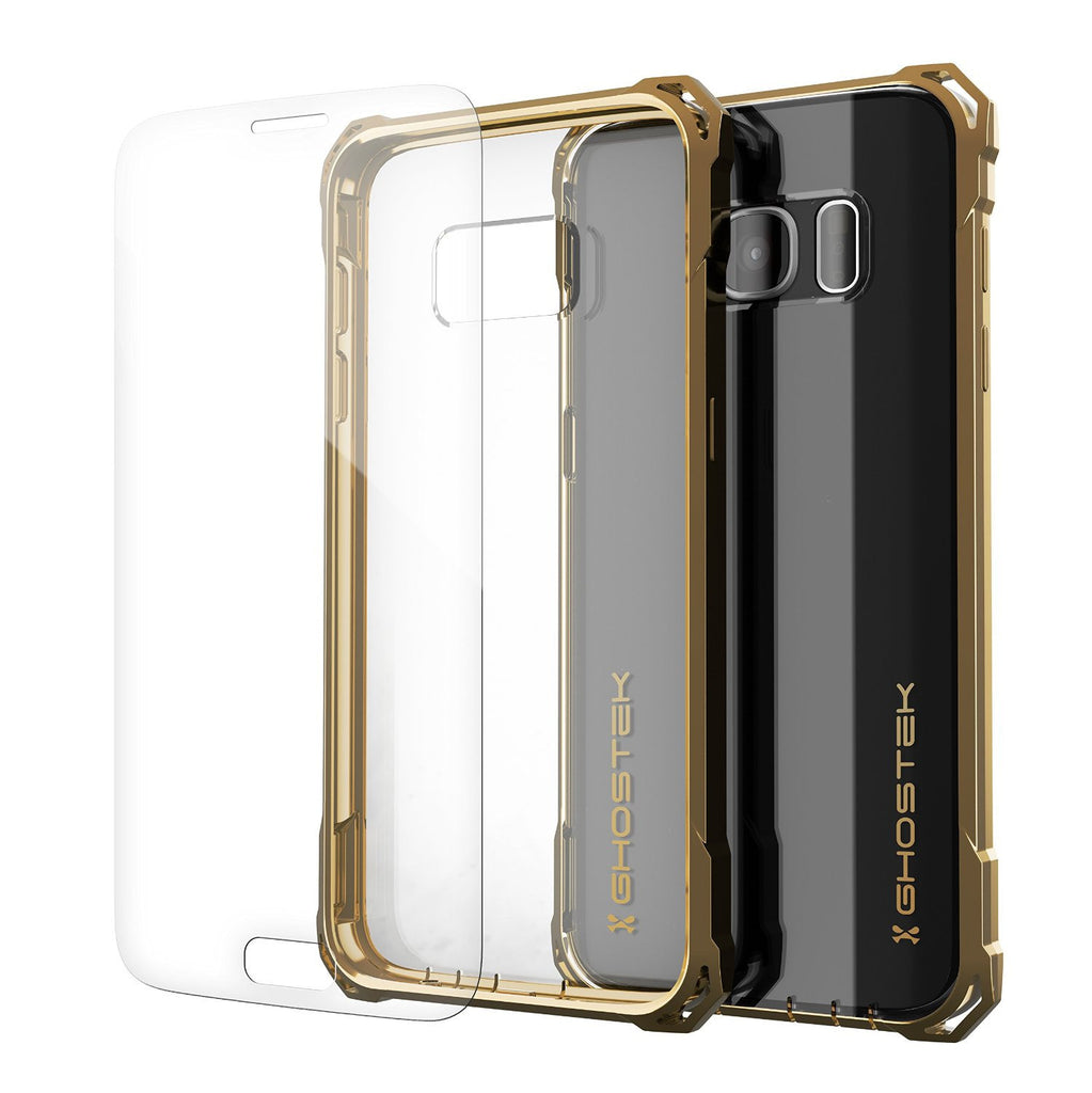 Galaxy S7 Case, Ghostek® Covert Gold Series Premium Impact Cover | Lifetime Warranty Exchange (Color in image: Gold)