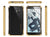 Galaxy S7 Case, Ghostek® Covert Gold Series Premium Impact Cover | Lifetime Warranty Exchange (Color in image: Dark Grey)