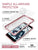 Galaxy S7 Case, Ghostek® Covert Pink Series Premium Impact Cover | Lifetime Warranty Exchange (Color in image: Dark Grey)