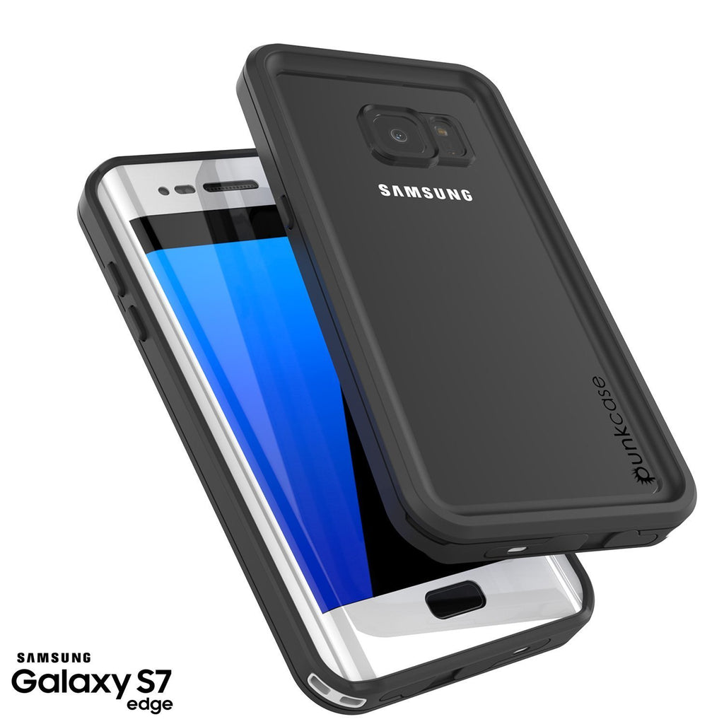 Galaxy S7 Edge Waterproof Case, Punkcase [Extreme Series] [Slim Fit] [IP68 Certified] [Shockproof] [Snowproof] [Dirproof] Armor Cover [White] 