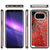 Galaxy S8 Case, Punkcase [Liquid Series] Protective Dual Layer Floating Glitter Cover + PunkShield Screen Protector for Samsung S8 [Red] (Color in image: Gold)