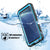 Galaxy S8 PLUS Waterproof Case, Punkcase [Extreme Series] [Slim Fit] [IP68 Certified] [Shockproof] [Snowproof] [Dirproof] Armor Cover [Light Blue] 